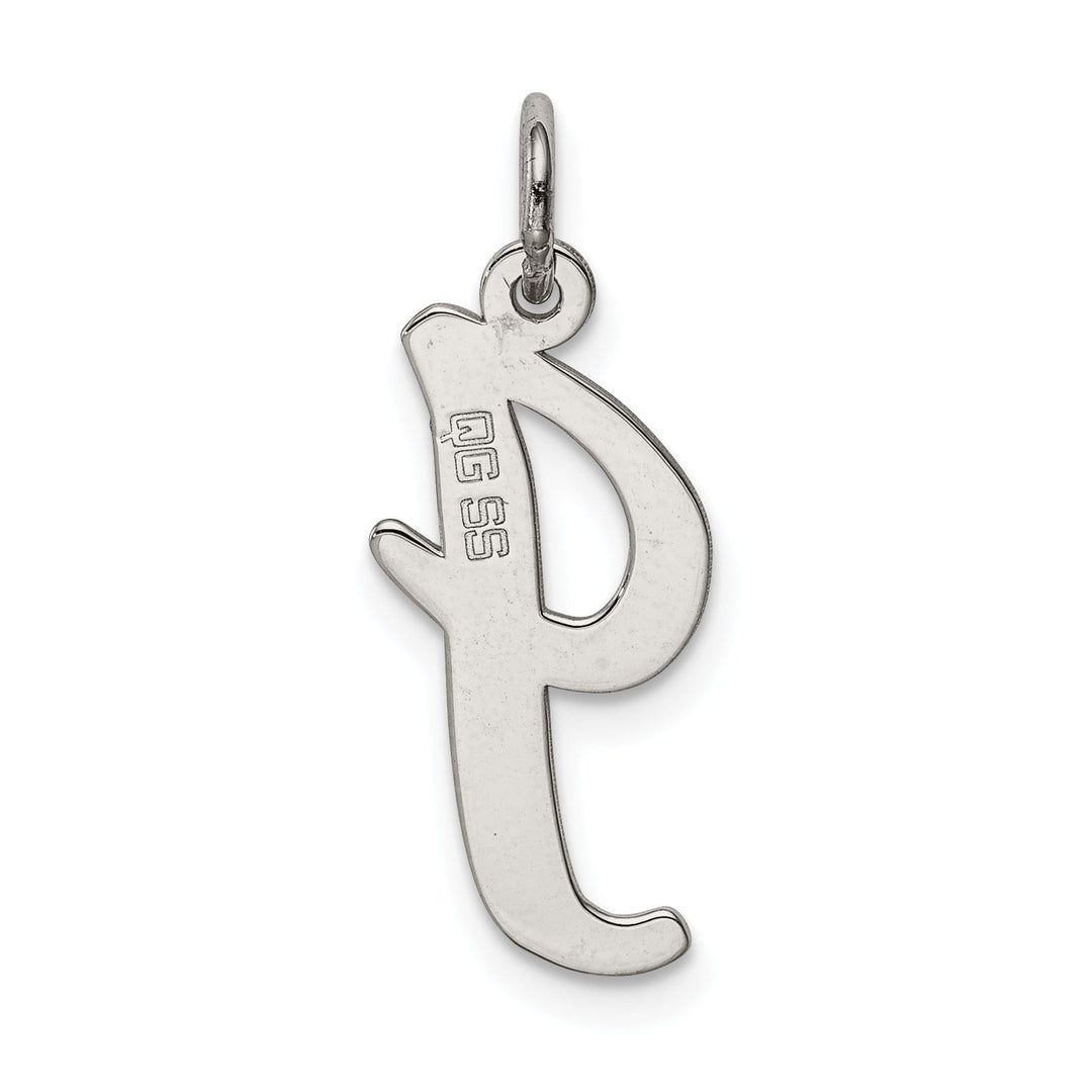 Lovely Rita's Pendants & Charms Sterling Silver Large Script Initial I Charm