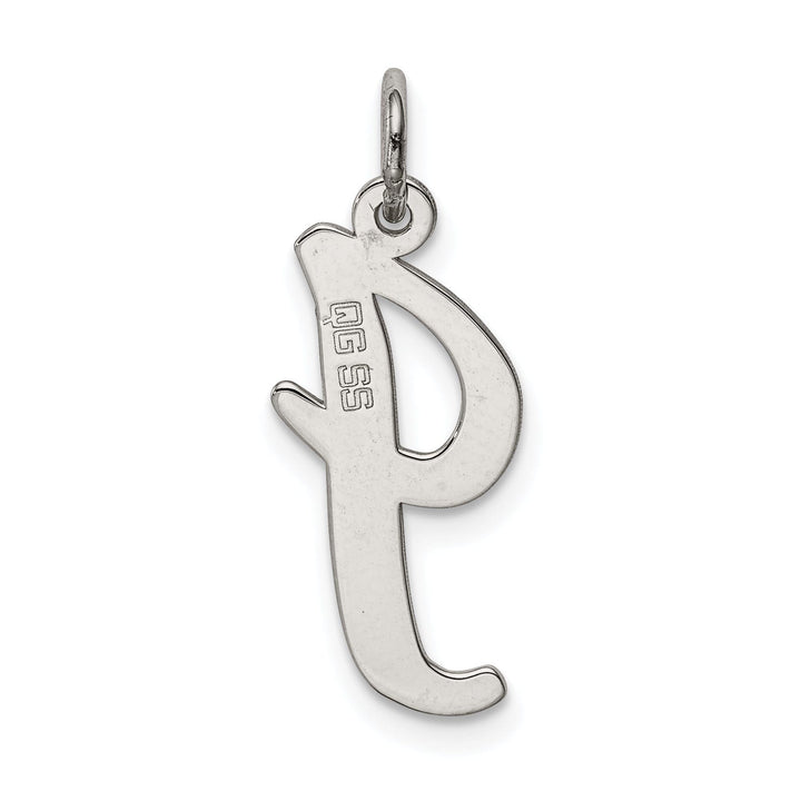 Lovely Rita's Pendants & Charms Sterling Silver Large Script Initial I Charm