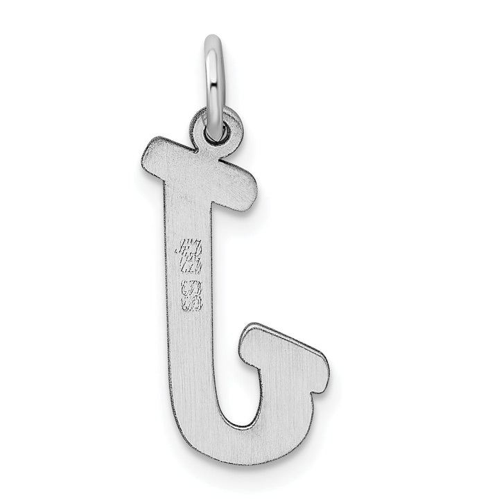 Lovely Rita's Pendants & Charms Sterling Silver Large Script Initial J Charm