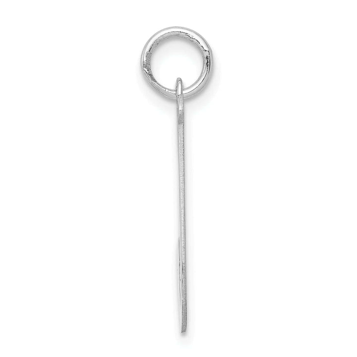 Lovely Rita's Pendants & Charms Sterling Silver Large Script Initial J Charm