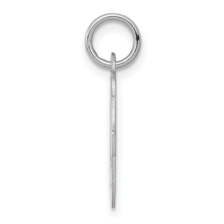 Lovely Rita's Pendants & Charms Sterling Silver Large Script Initial O Charm