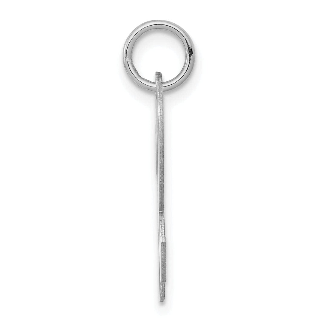 Lovely Rita's Pendants & Charms Sterling Silver Large Script Initial R Charm