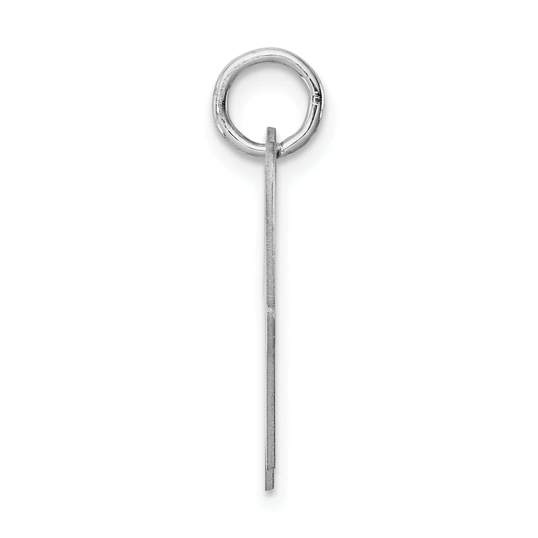 Lovely Rita's Pendants & Charms Sterling Silver Large Script Initial W Charm