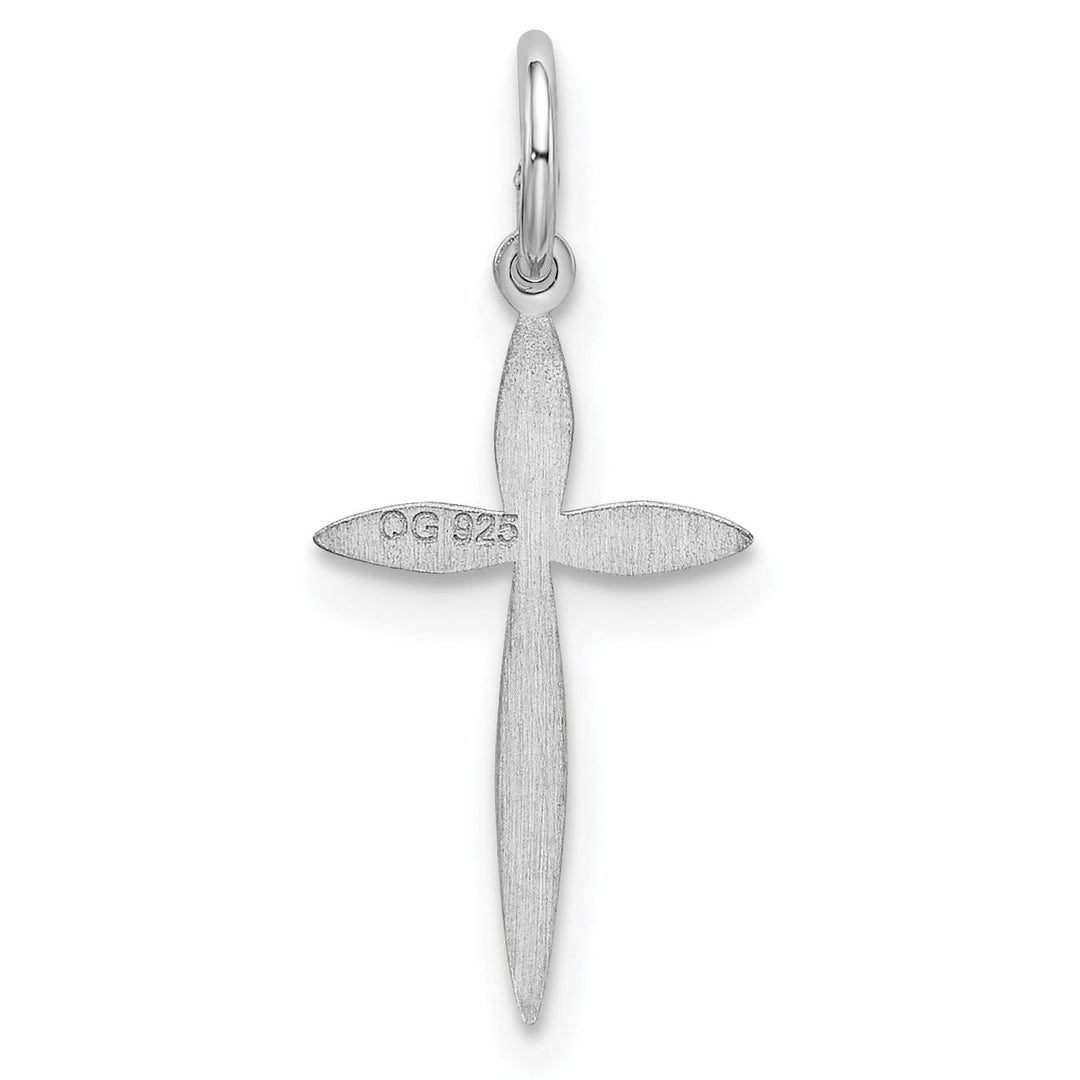 Lovely Rita's Pendants & Charms Sterling Silver Laser Designed Cross Pendant