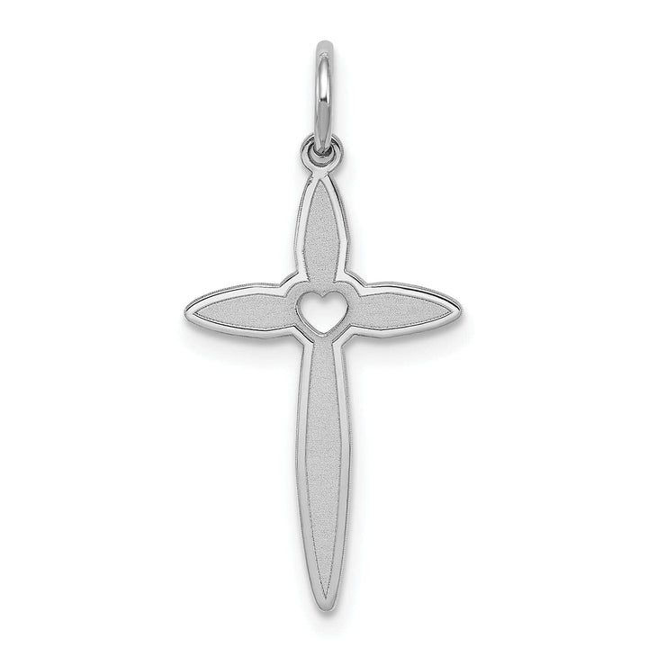 Lovely Rita's Pendants & Charms Sterling Silver Laser Designed Cross Pendant