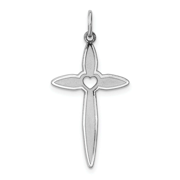Lovely Rita's Pendants & Charms Sterling Silver Laser Designed Cross Pendant