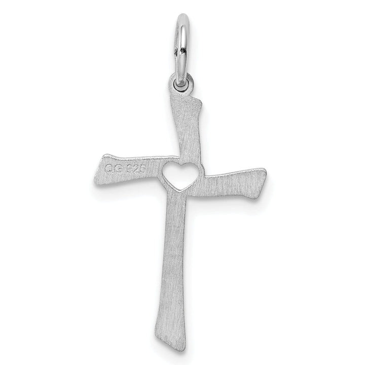 Lovely Rita's Pendants & Charms Sterling Silver Laser Designed Cross Pendant