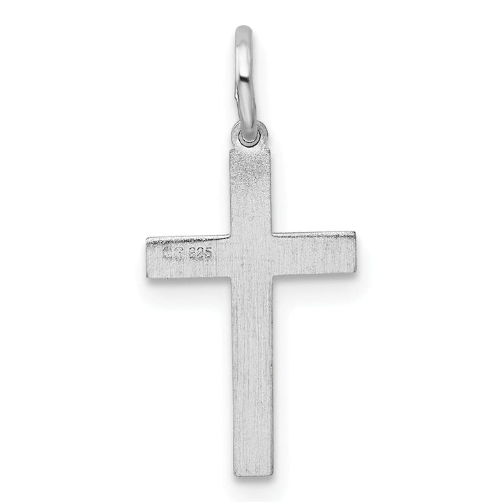 Lovely Rita's Pendants & Charms Sterling Silver Laser Designed Cross Pendant