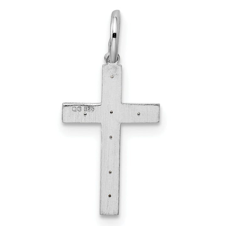 Lovely Rita's Pendants & Charms Sterling Silver Laser Designed Cross Pendant