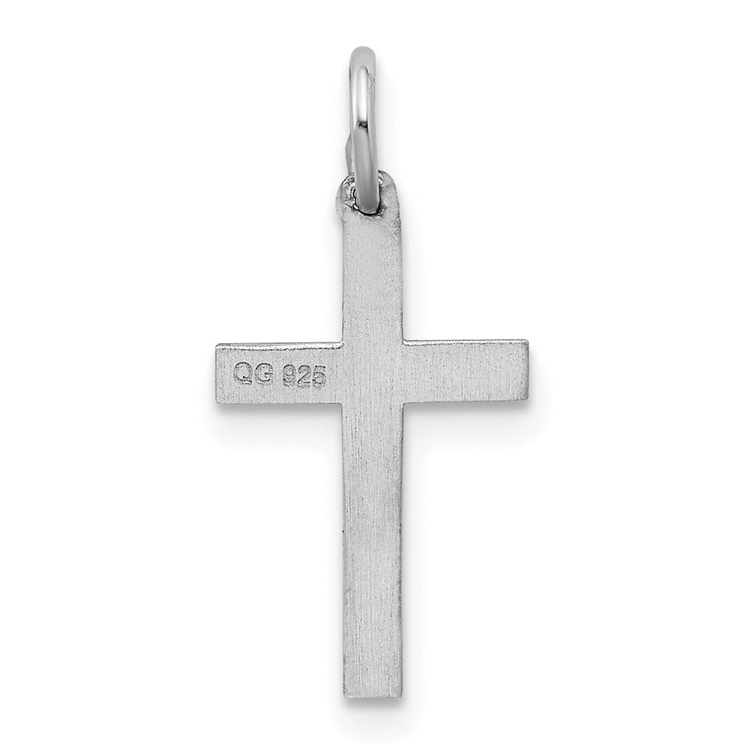 Lovely Rita's Pendants & Charms Sterling Silver Laser Designed Cross Pendant