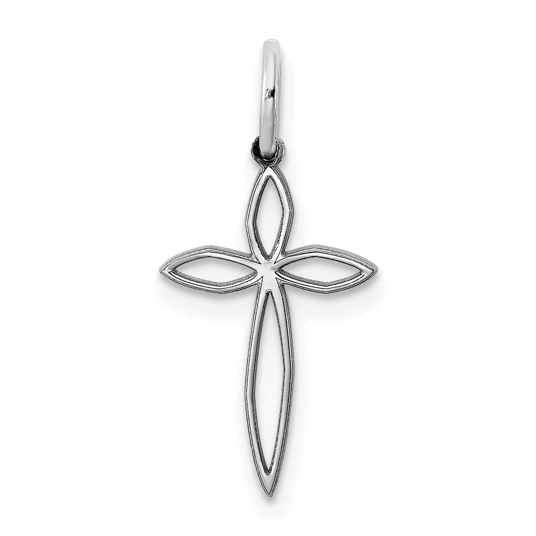Lovely Rita's Pendants & Charms Sterling Silver Laser Designed Cross Pendant