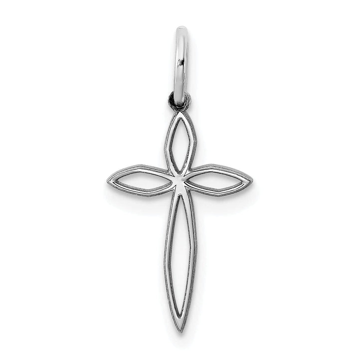 Lovely Rita's Pendants & Charms Sterling Silver Laser Designed Cross Pendant