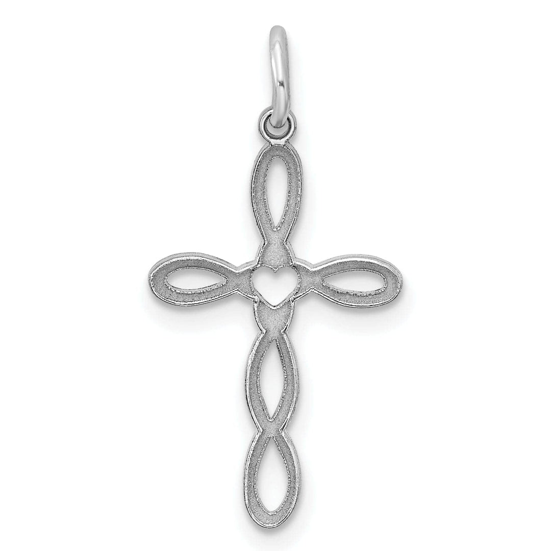 Lovely Rita's Pendants & Charms Sterling Silver Laser Designed Cross Pendant