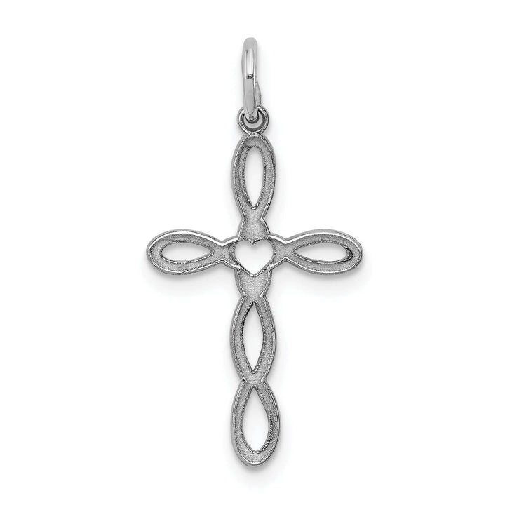 Lovely Rita's Pendants & Charms Sterling Silver Laser Designed Cross Pendant