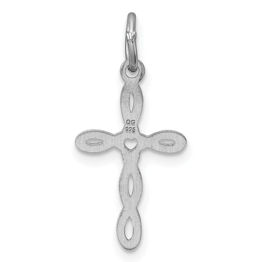 Lovely Rita's Pendants & Charms Sterling Silver Laser Designed Cross Pendant