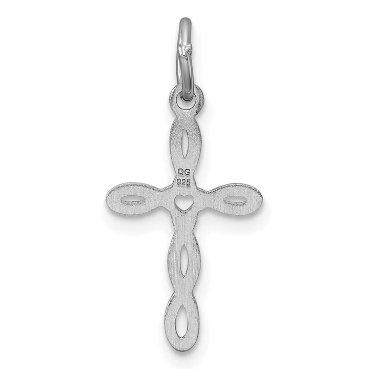 Lovely Rita's Pendants & Charms Sterling Silver Laser Designed Cross Pendant