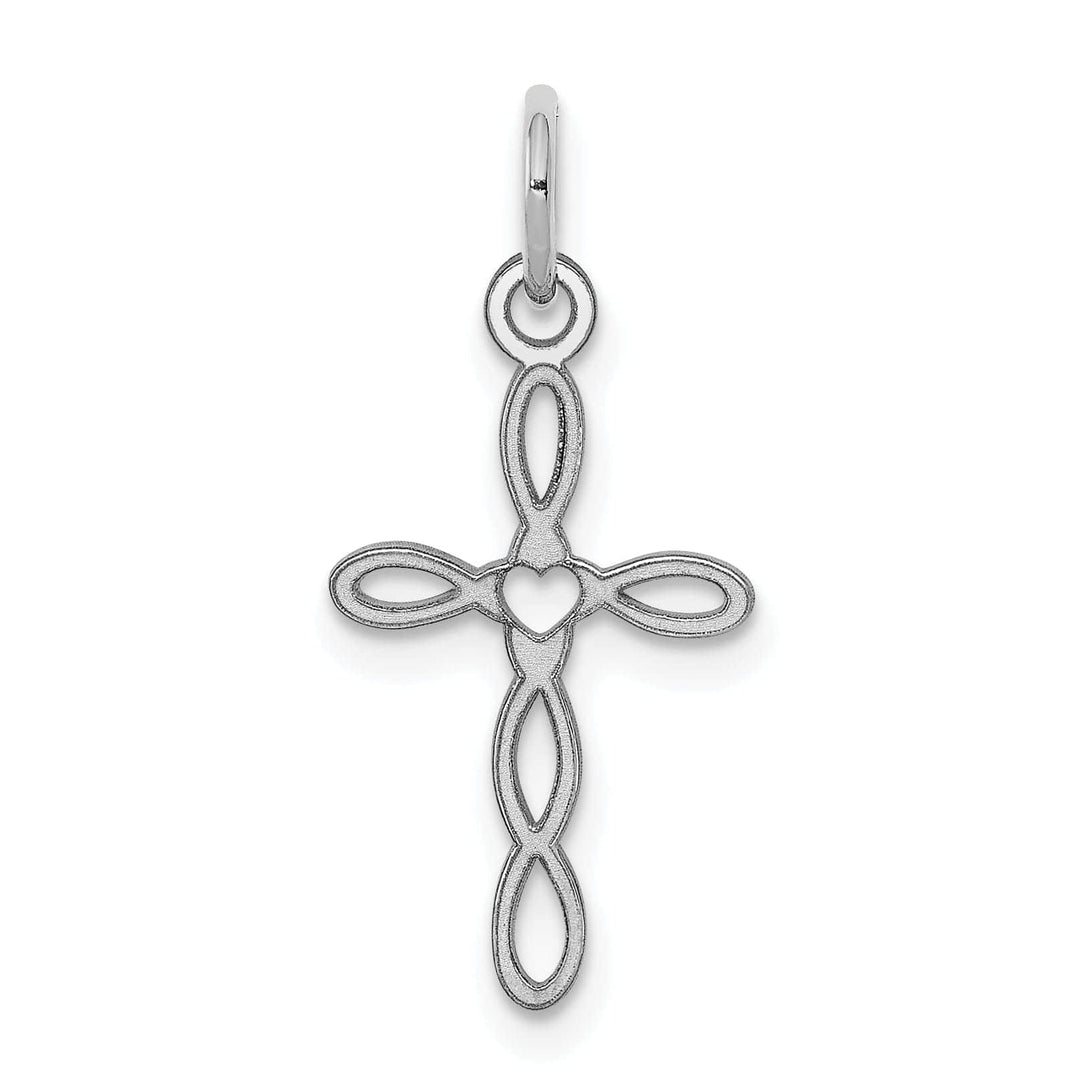 Lovely Rita's Pendants & Charms Sterling Silver Laser Designed Cross Pendant