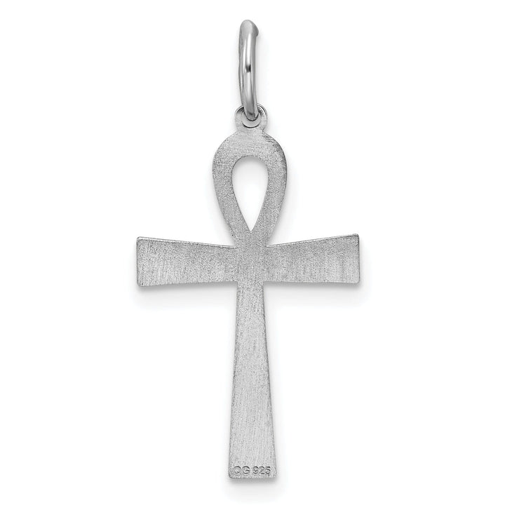 Lovely Rita's Pendants & Charms Sterling Silver Laser Designed Cross Pendant