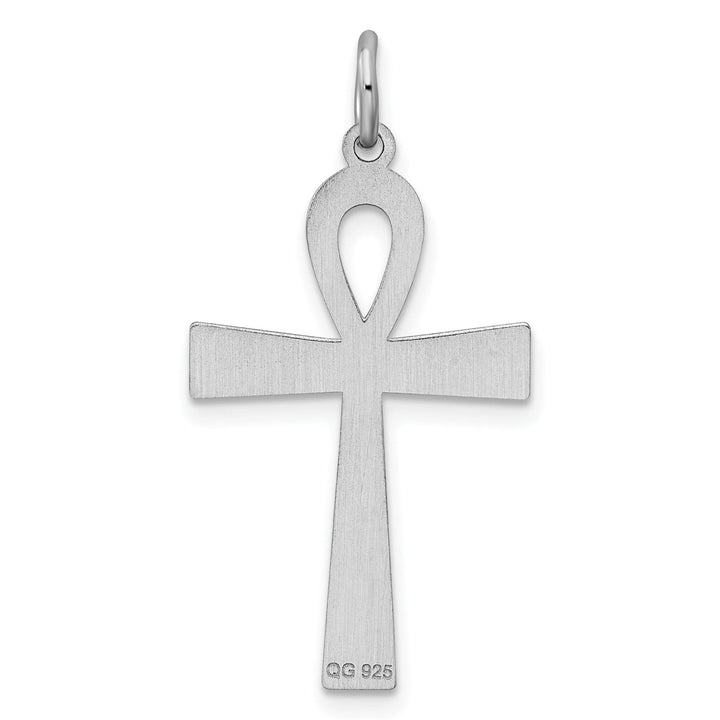 Lovely Rita's Pendants & Charms Sterling Silver Laser Designed Cross Pendant
