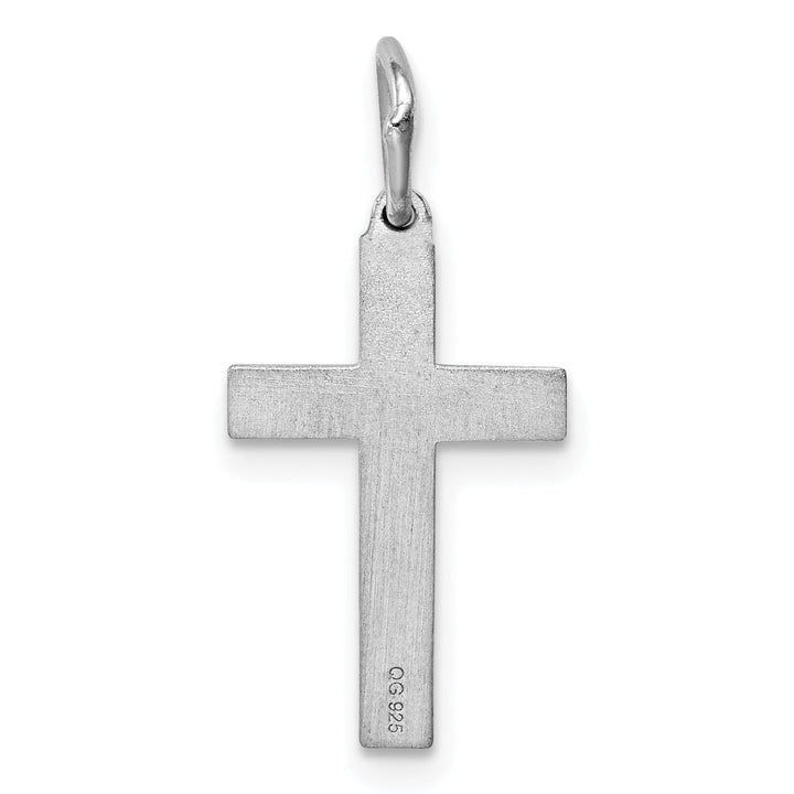 Lovely Rita's Pendants & Charms Sterling Silver Laser Designed Cross Pendant