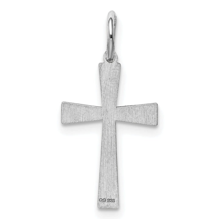 Lovely Rita's Pendants & Charms Sterling Silver Laser Designed Cross Pendant