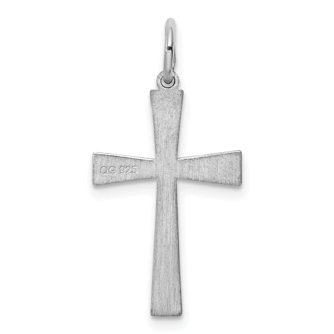 Lovely Rita's Pendants & Charms Sterling Silver Laser Designed Cross Pendant