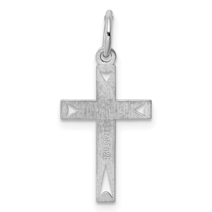 Lovely Rita's Pendants & Charms Sterling Silver Laser Designed Cross Pendant