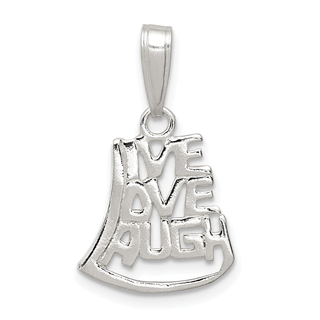 Lovely Rita's Pendants & Charms Sterling Silver Live Love Laugh Talking Charm