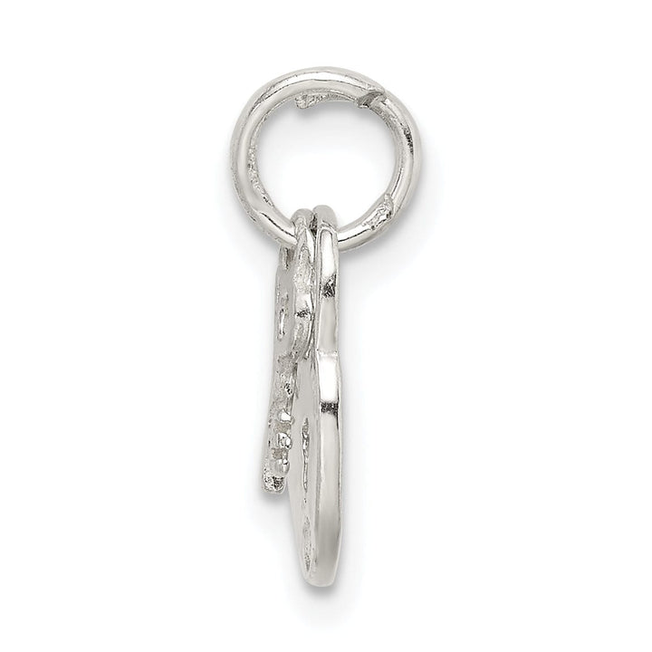 Lovely Rita's Pendants & Charms Sterling Silver Lock and Key Charm Pendant