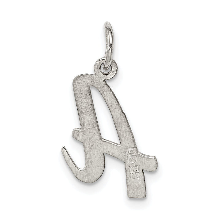 Lovely Rita's Pendants & Charms Sterling Silver Medium Script Initial A Charm