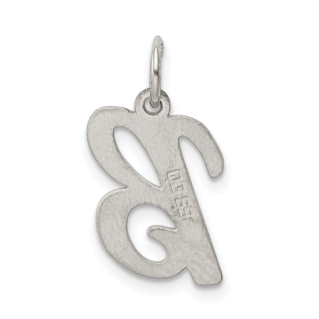 Lovely Rita's Pendants & Charms Sterling Silver Medium Script Initial B Charm