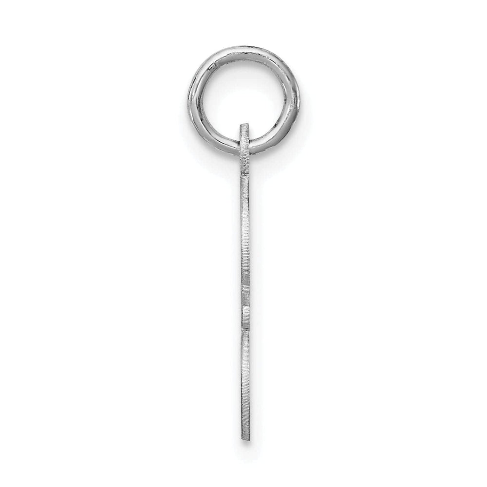 Lovely Rita's Pendants & Charms Sterling Silver Medium Script Initial F Charm