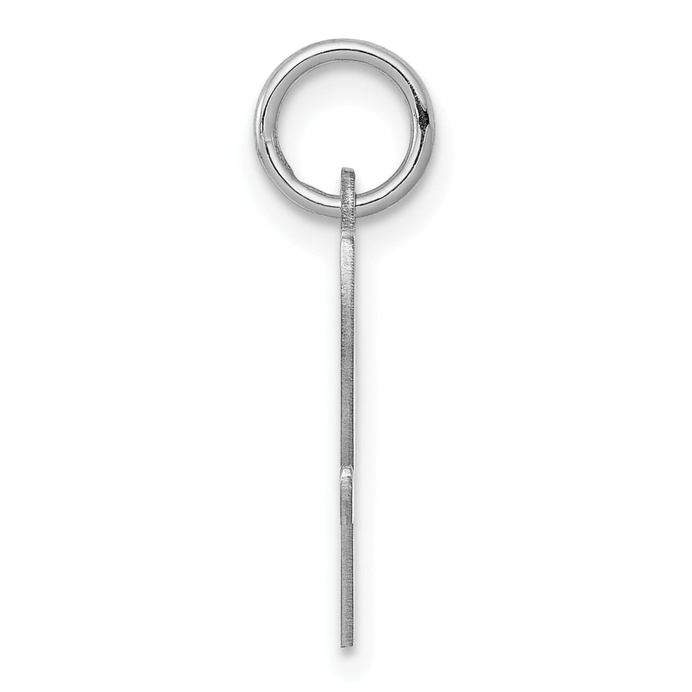 Lovely Rita's Pendants & Charms Sterling Silver Medium Script Initial V Charm