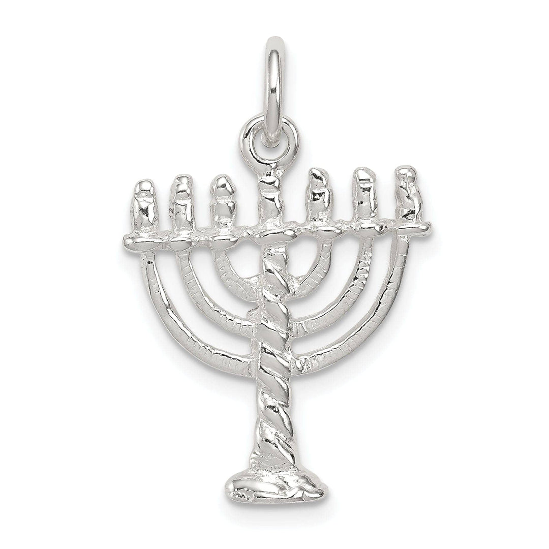 Lovely Rita's Pendants & Charms Sterling Silver Menorah Charm Pendant