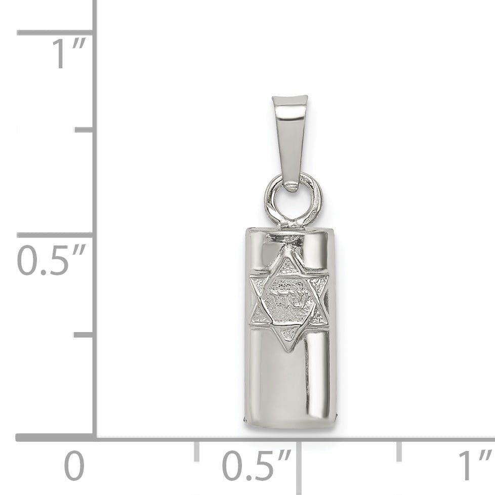 Lovely Rita's Pendants & Charms Sterling Silver Mezuzah Pendant