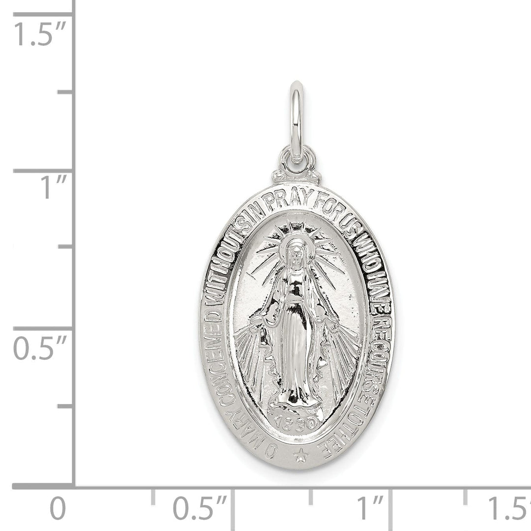 Lovely Rita's Pendants & Charms Sterling Silver Miraculous Medal