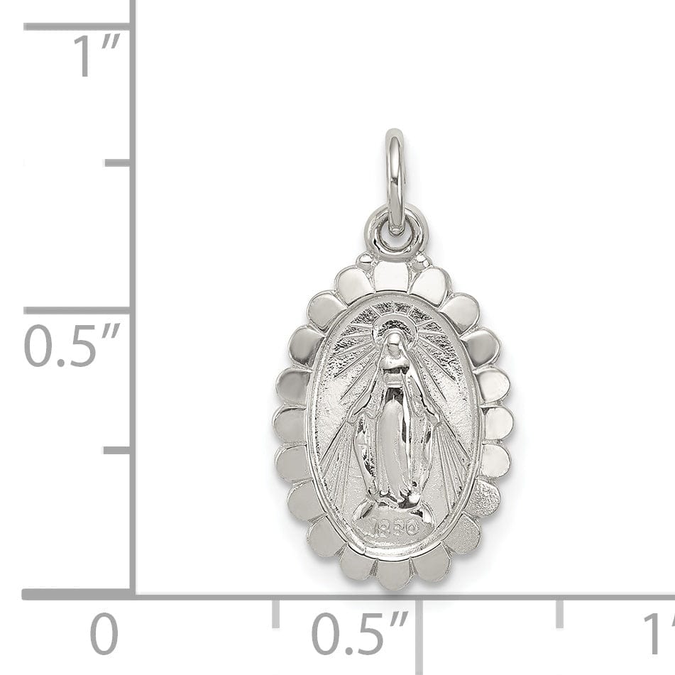 Lovely Rita's Pendants & Charms Sterling Silver Miraculous Medal Pendant