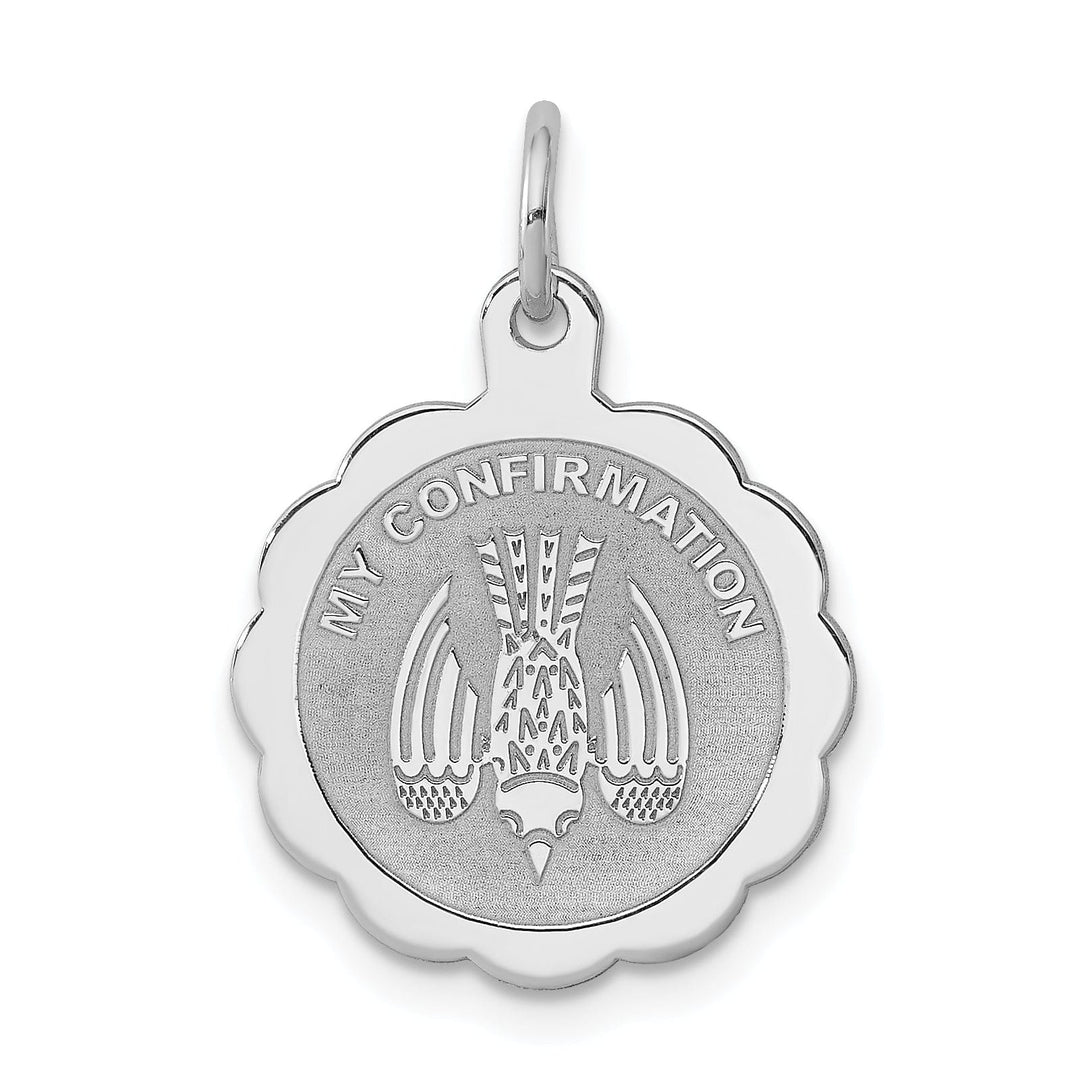 Lovely Rita's Pendants & Charms Sterling Silver My Confirmation Disc Charm