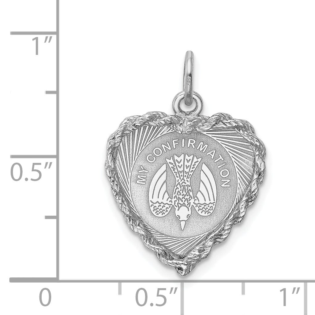Lovely Rita's Pendants & Charms Sterling Silver My Confirmation Disc Charm