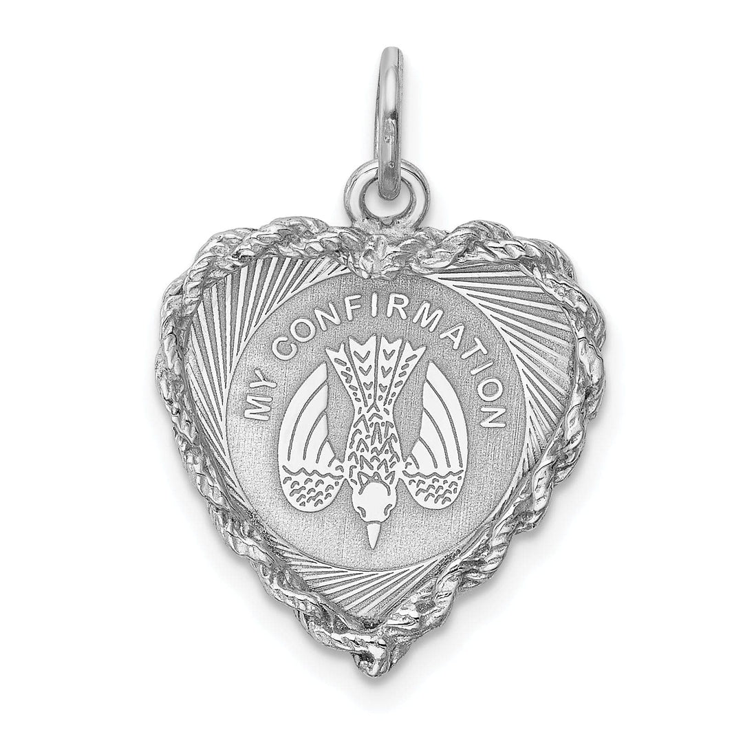 Lovely Rita's Pendants & Charms Sterling Silver My Confirmation Disc Charm
