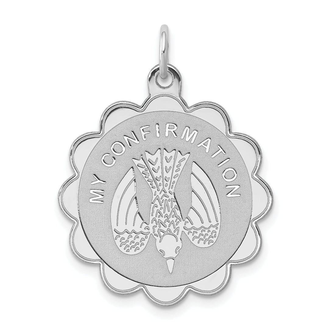 Lovely Rita's Pendants & Charms Sterling Silver My Confirmation Disc Charm