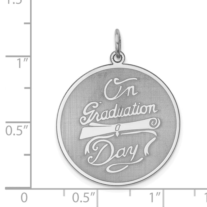 Lovely Rita's Pendants & Charms Sterling Silver On Graduation Day Disc Charm.