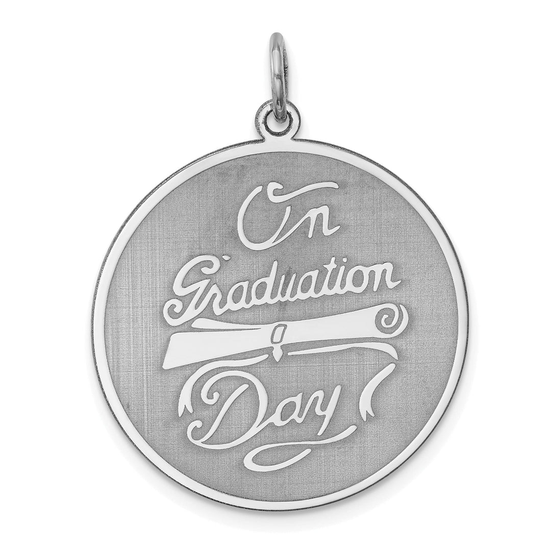 Lovely Rita's Pendants & Charms Sterling Silver On Graduation Day Disc Charm.