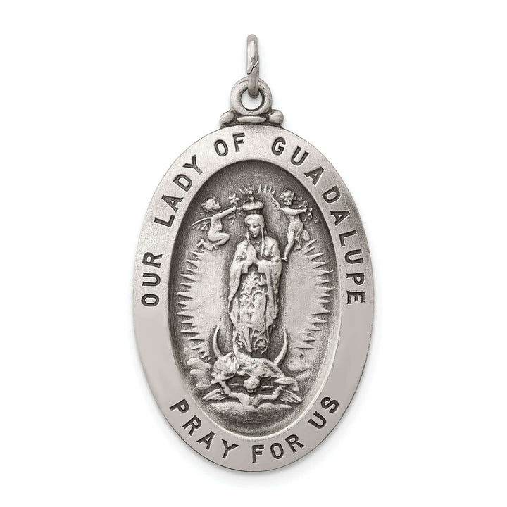 Lovely Rita's Pendants & Charms Sterling Silver Our Lady of Guadalpue Medal