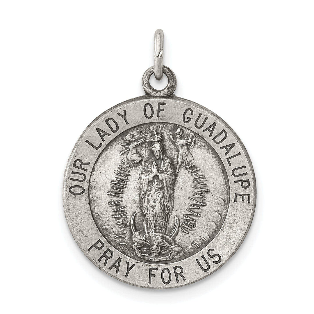 Lovely Rita's Pendants & Charms Sterling Silver Our Lady Of Guadalupe Medal