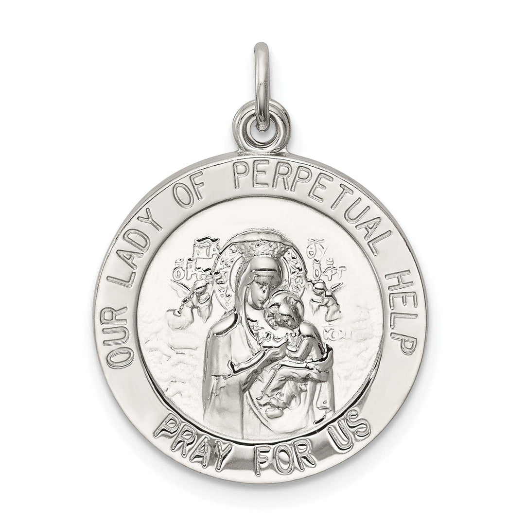 Lovely Rita's Pendants & Charms Sterling Silver Our Lady of Perpetual Help Medal