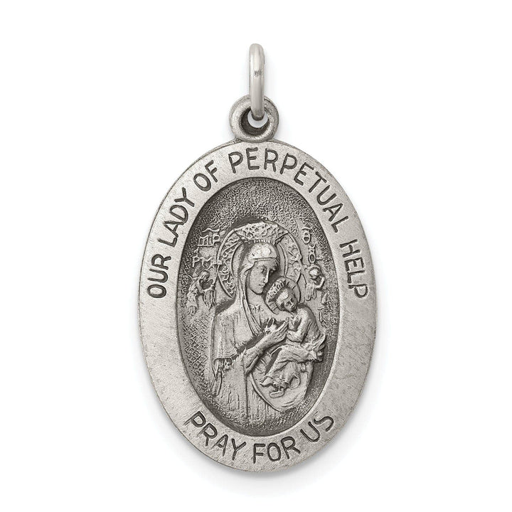 Lovely Rita's Pendants & Charms Sterling Silver Our Lady of Perpetual Help Medal