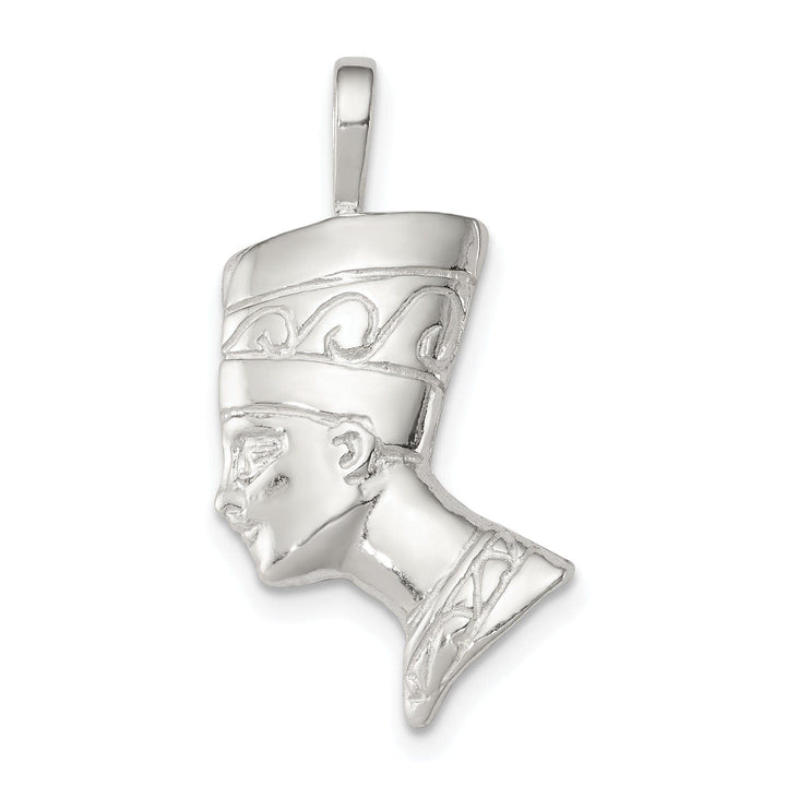 Lovely Rita's Pendants & Charms Sterling Silver Polish Finished Nefertiti Charm