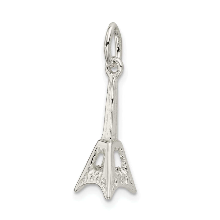 Lovely Rita's Pendants & Charms Sterling Silver Polished 3-D Eiffel Tower Charm