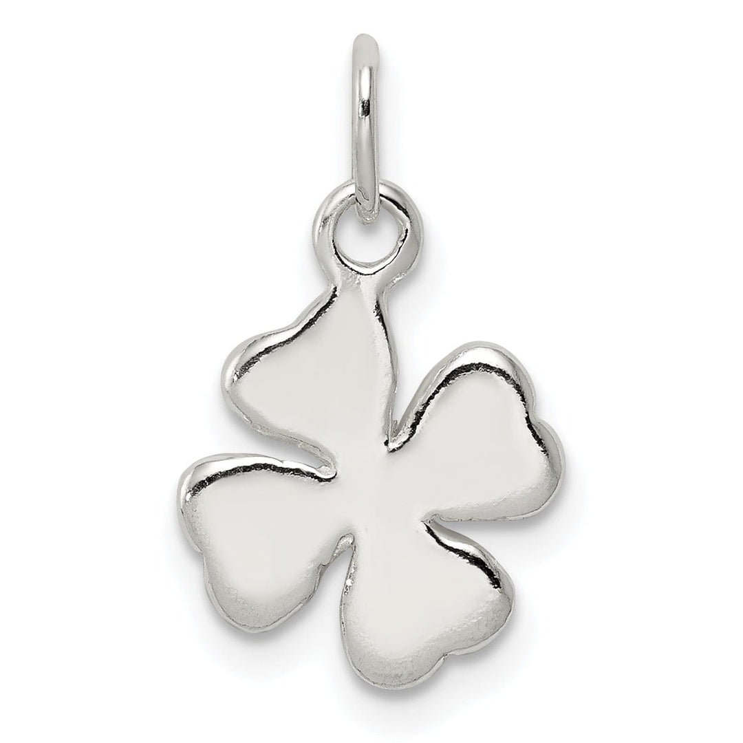 Lovely Rita's Pendants & Charms Sterling Silver Polished 4 Leaf Clover Charm